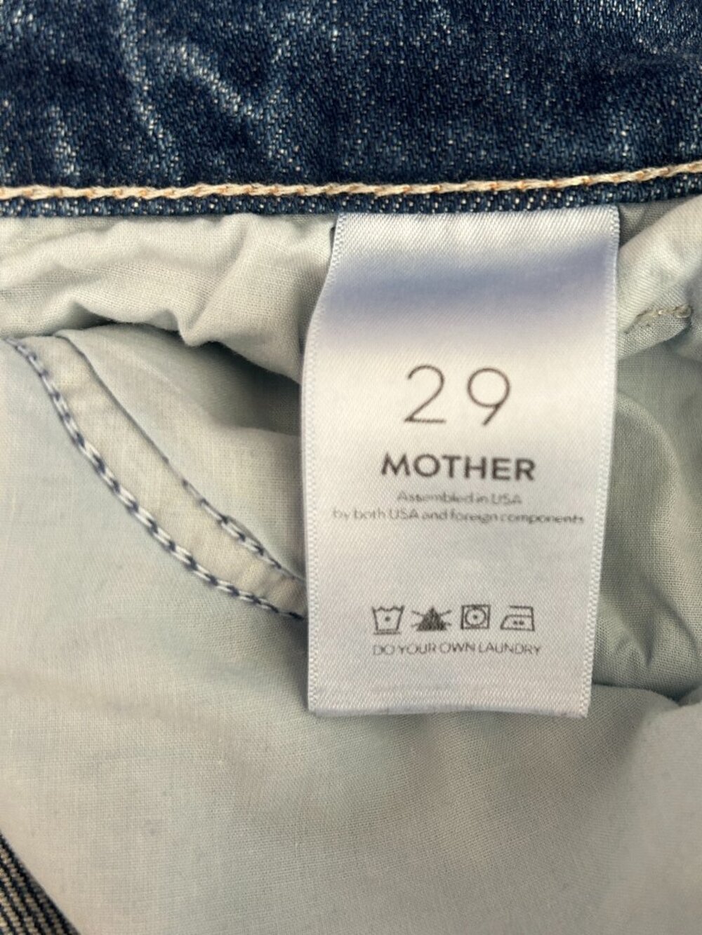 Mother Superior The Tripper Weekender Fray Jeans My Treat Size 29 - Picture 8 of 9